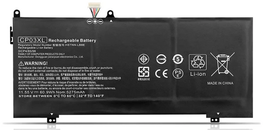 CP03XL GALAXY ELECTRONICS CP03XL CPO3XL 929066-421 929072-855 Laptop Battery Replace for Hp Spectre 13 X360 13-ae ae000 ae001ng ae049ng ae006no ae0xx ae013dx ae011dx 13t-ae012dx ae000 ae040ng AE001TU CP03060XL HSTNN-LB8E