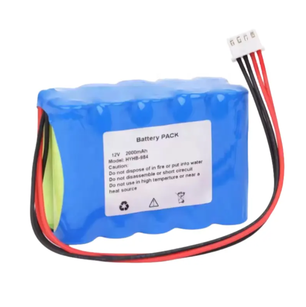 HYHB-984 GALAXY ELECTRONICS HIGH QUALITY BATTERY For Edan HYHB-984 for EDAN ECG monitor 12v 2000mAh Ni-MH Nickel-Metal Hydride