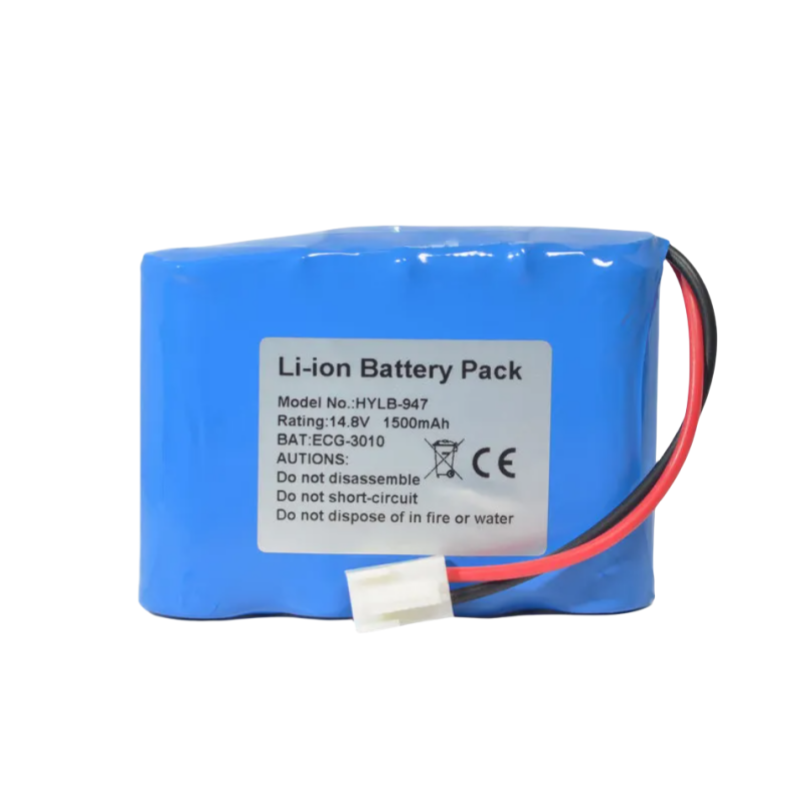 HYLB-947 Galaxy Electronics High Quality replacement medical ECG Monitor battery Biocare HYLB-947 HYLB-947A for ECG-3010 14.8V 1500mAh Lithium ion