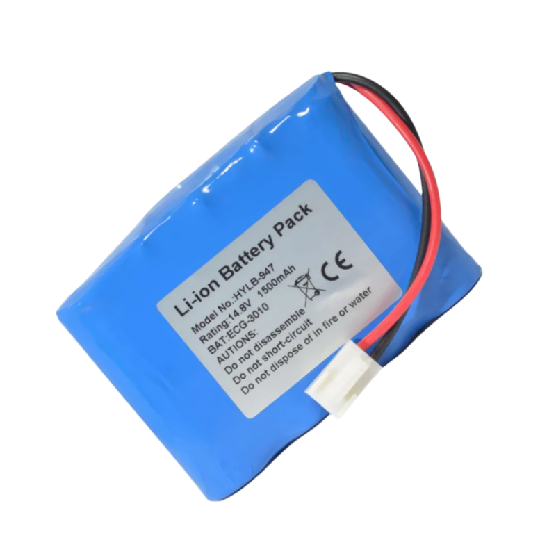 HYLB-947 Galaxy Electronics High Quality replacement medical ECG Monitor battery Biocare HYLB-947 HYLB-947A for ECG-3010 14.8V 1500mAh Lithium ion