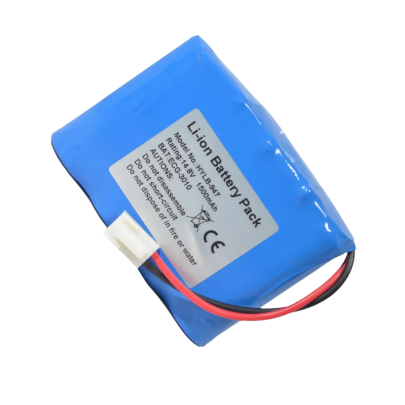 HYLB-947 Galaxy Electronics High Quality replacement medical ECG Monitor battery Biocare HYLB-947 HYLB-947A for ECG-3010 14.8V 1500mAh Lithium ion