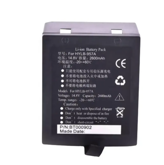 HYLB-957A Galaxy Electronics High Quality battery For EDAN IM9 M9 M9B M8 M8A M8B F8 HYLB-957A HYLB-957 For Omron HBP-3100 Vital Signs Monitor Battery 14.4V 2600mAh Lithium Ion