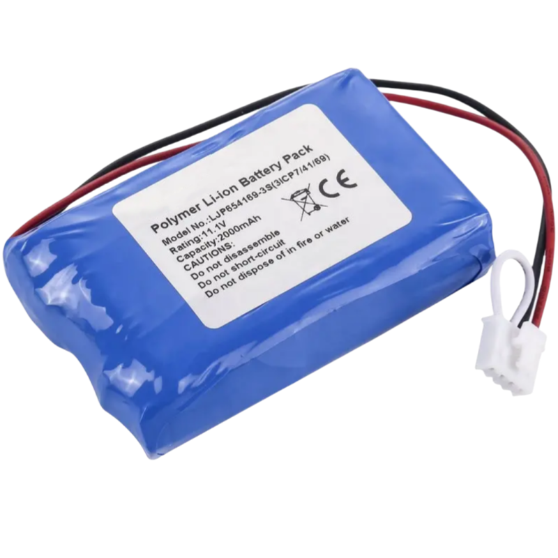 Galaxy Electronics Replacement Battery LJP654169-3S KAOYO654169-3S 11.1V 2000mAh Lithium Ion For Fresenius VP7 INfusia SP7 VP5 EN7s Syringe Pump