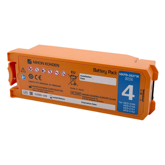 NKPB-28271K GALAXY ELECTRONICS BATTERY FOR NIHON KOHDEN 27V 2800mAh LIMNO2 NKPB-28271K SB-214VK AED-2150 AED-2150P AED-2150K AED-2100K