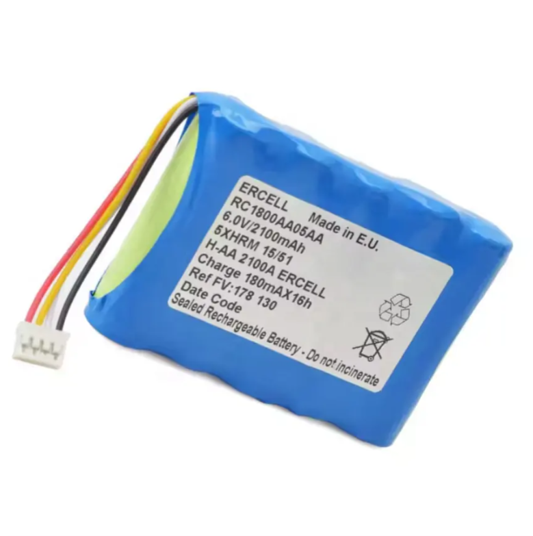 RC1800AA05AA H-AA1800B GALAXY ELECTRONICS HIGH QUALITY 6V 2100mAh Ni-MH Replacement Battery For Agilia Fresenius Kabi RC1800AA05AA