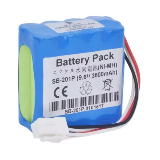 SB-201P Galaxy Electronics Battery for Nihon Kohden Battery X076 PVM-2700 PVM-2703 PVM-2701 9.6V 3800mAh Ni-MH  Nickel-Metal Hydride